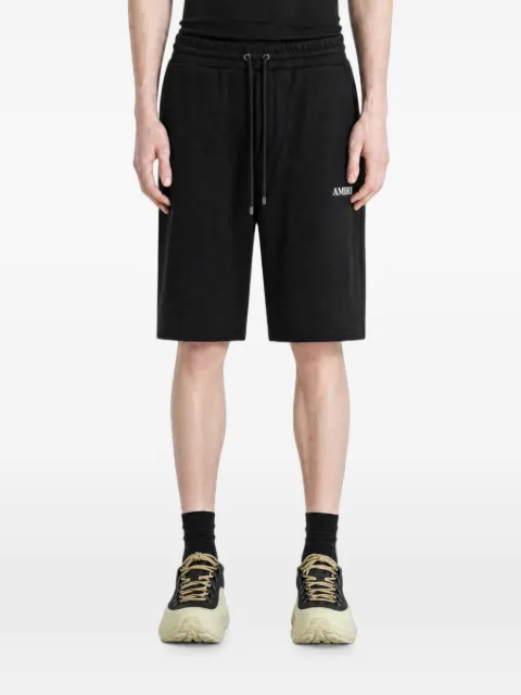 AMIRI logo-print drawstring shorts
