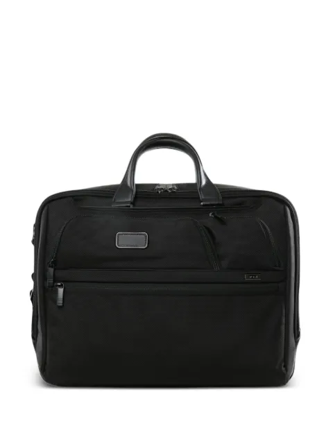 Tumi 17" multi-pocket zip-fastening  laptop bag 
