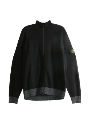 Omar Afridi Ribbed zip-up Cardigan | Grey | FARFETCH