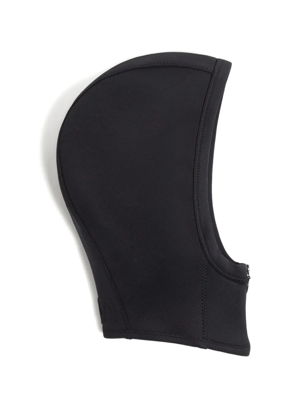 Valentino Garavani VLogo-signature jersey hood with zip - Schwarz