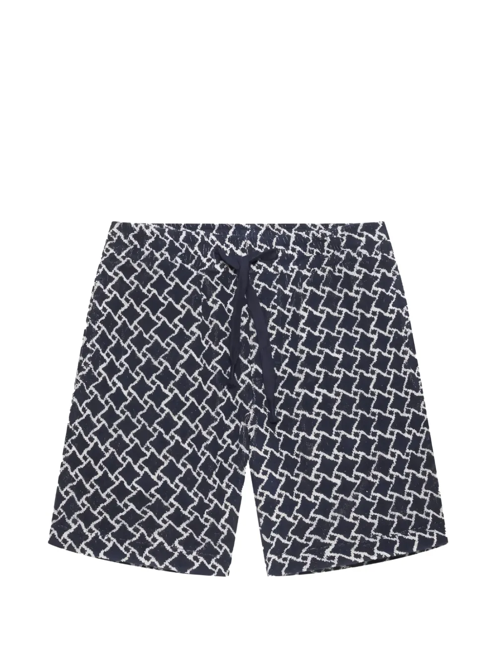 Orlebar Brown Trevone geo-tile shorts - Blu