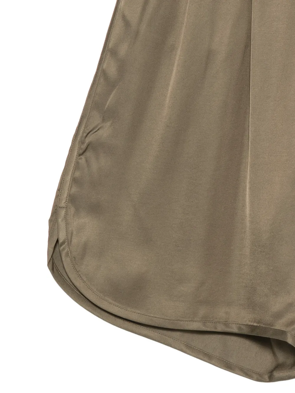 The Frankie Shop Nelis shorts met elastische zoom Groen