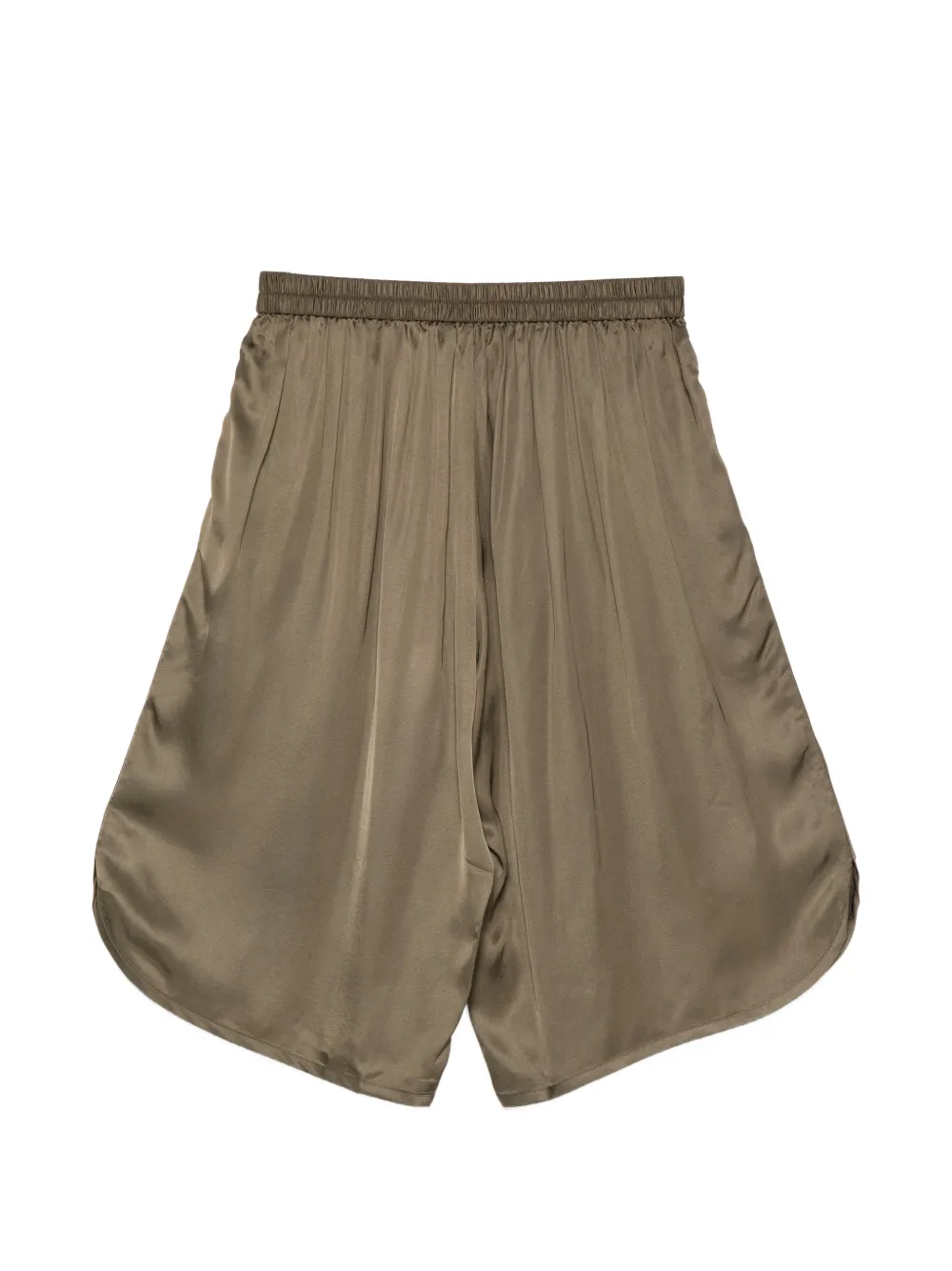 The Frankie Shop Nelis shorts met elastische zoom Groen