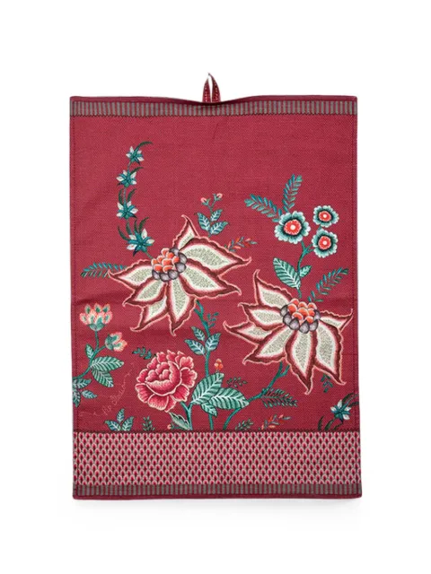 PIP STUDIO Flower Festival printed tea towel