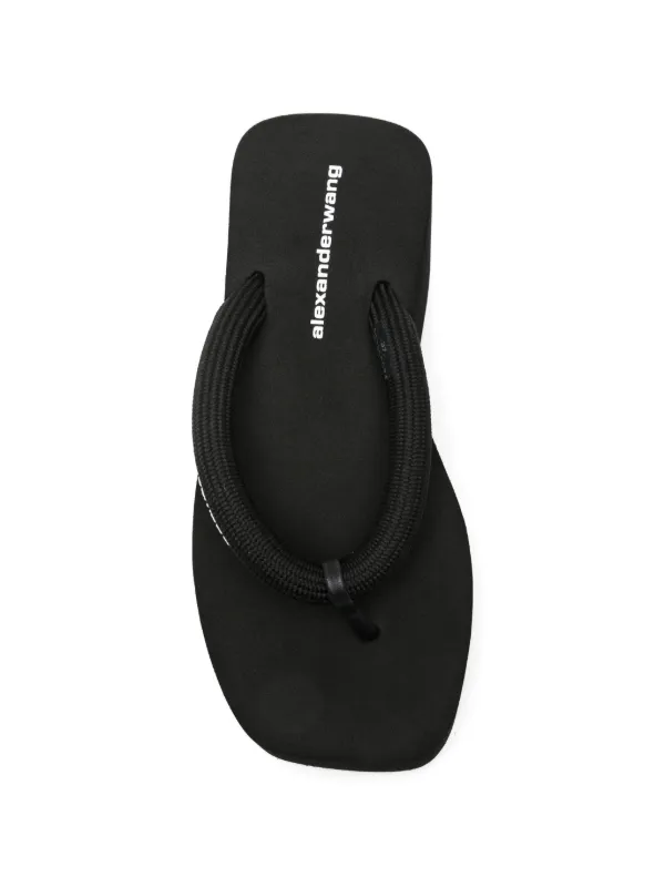 Alexander Wang プラットフォーム サンダル | ブラック | FARFETCH JP