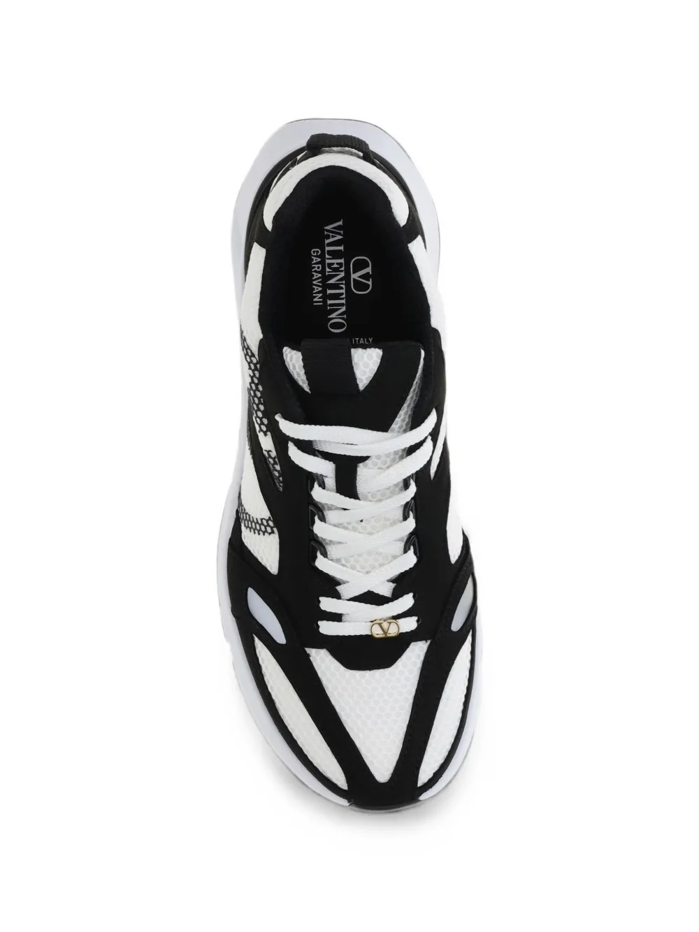 Valentino Garavani Demivee mesh sneakers Wit