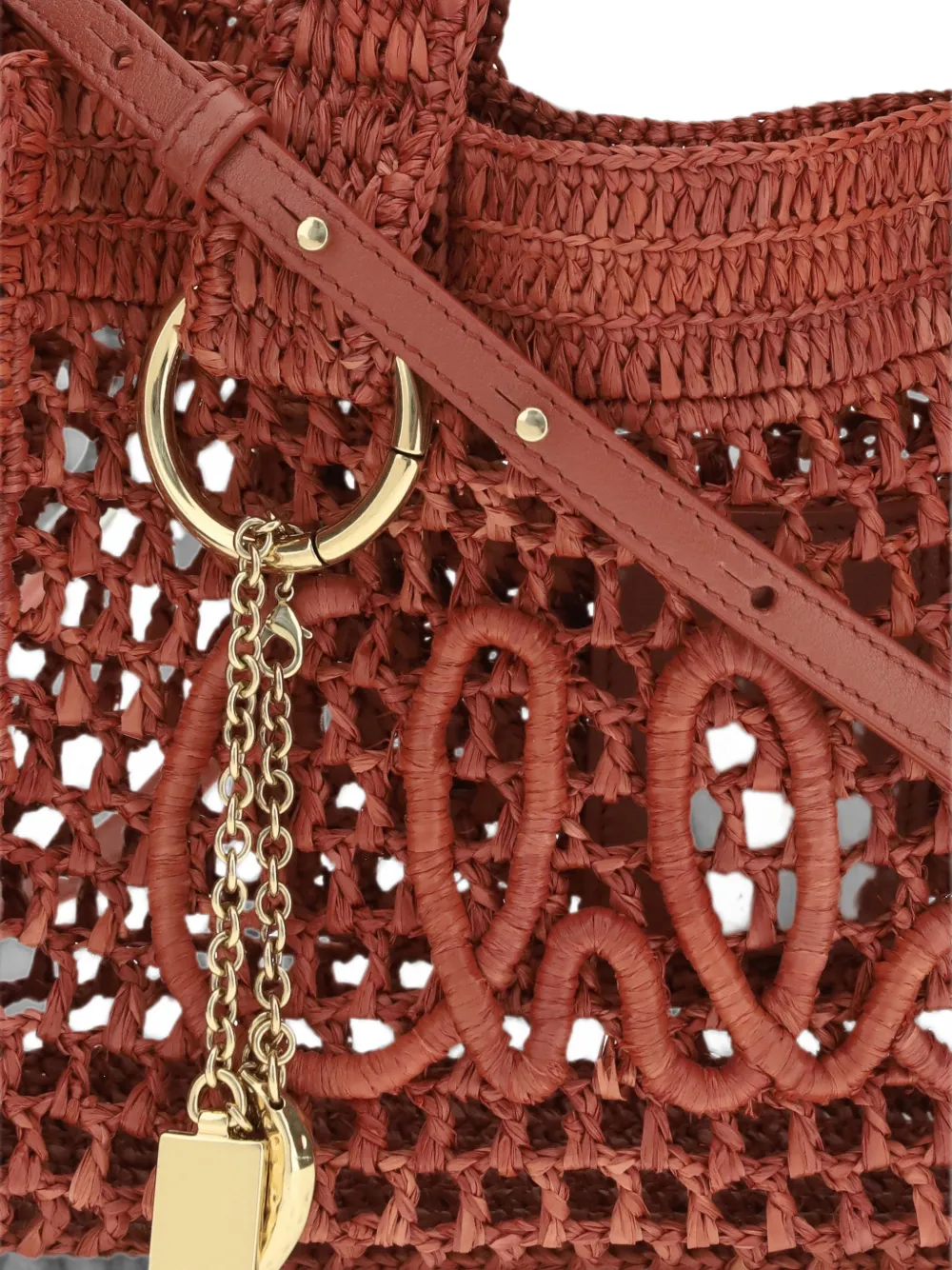 Chloé Kleine Summer Banana East-West shopper Bruin