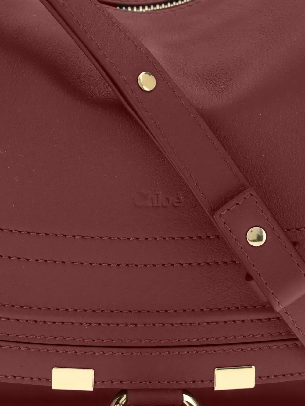 Chloé Marcie kleine tas Rood