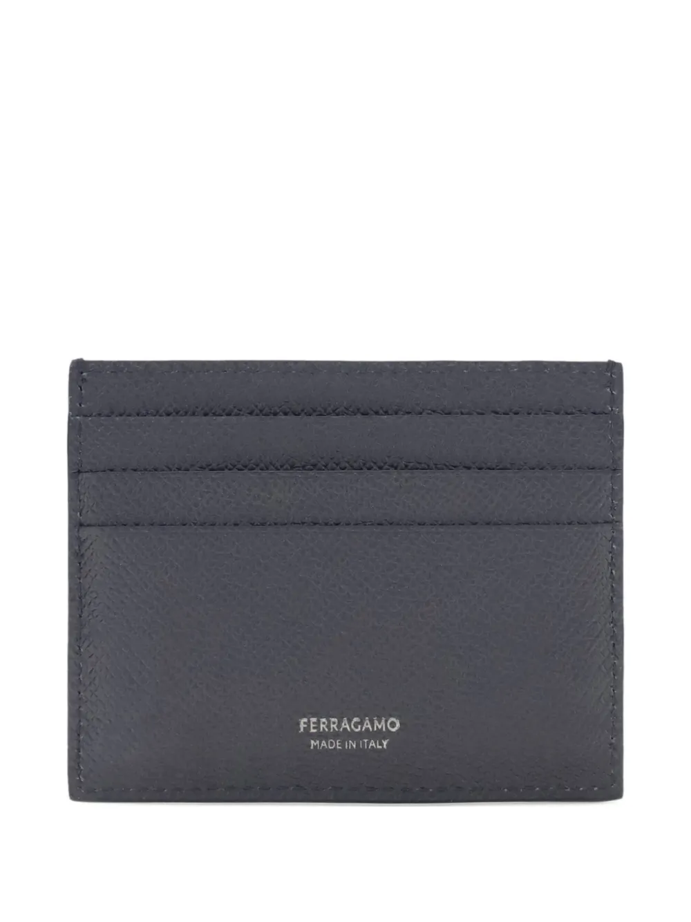 Ferragamo Gancini credit card holder - Blu