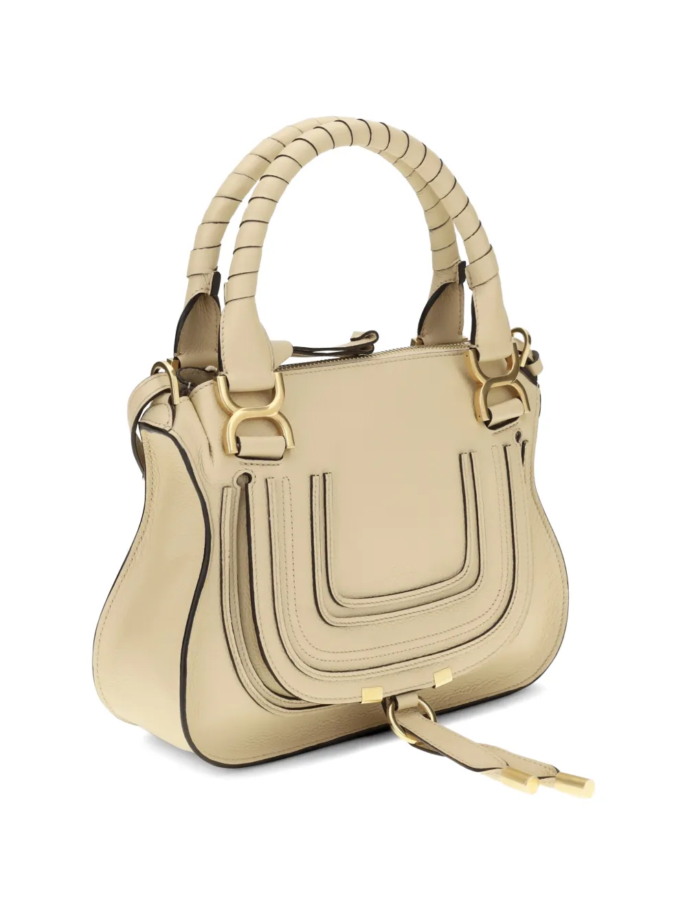 Chloé Marcie kleine shopper Beige