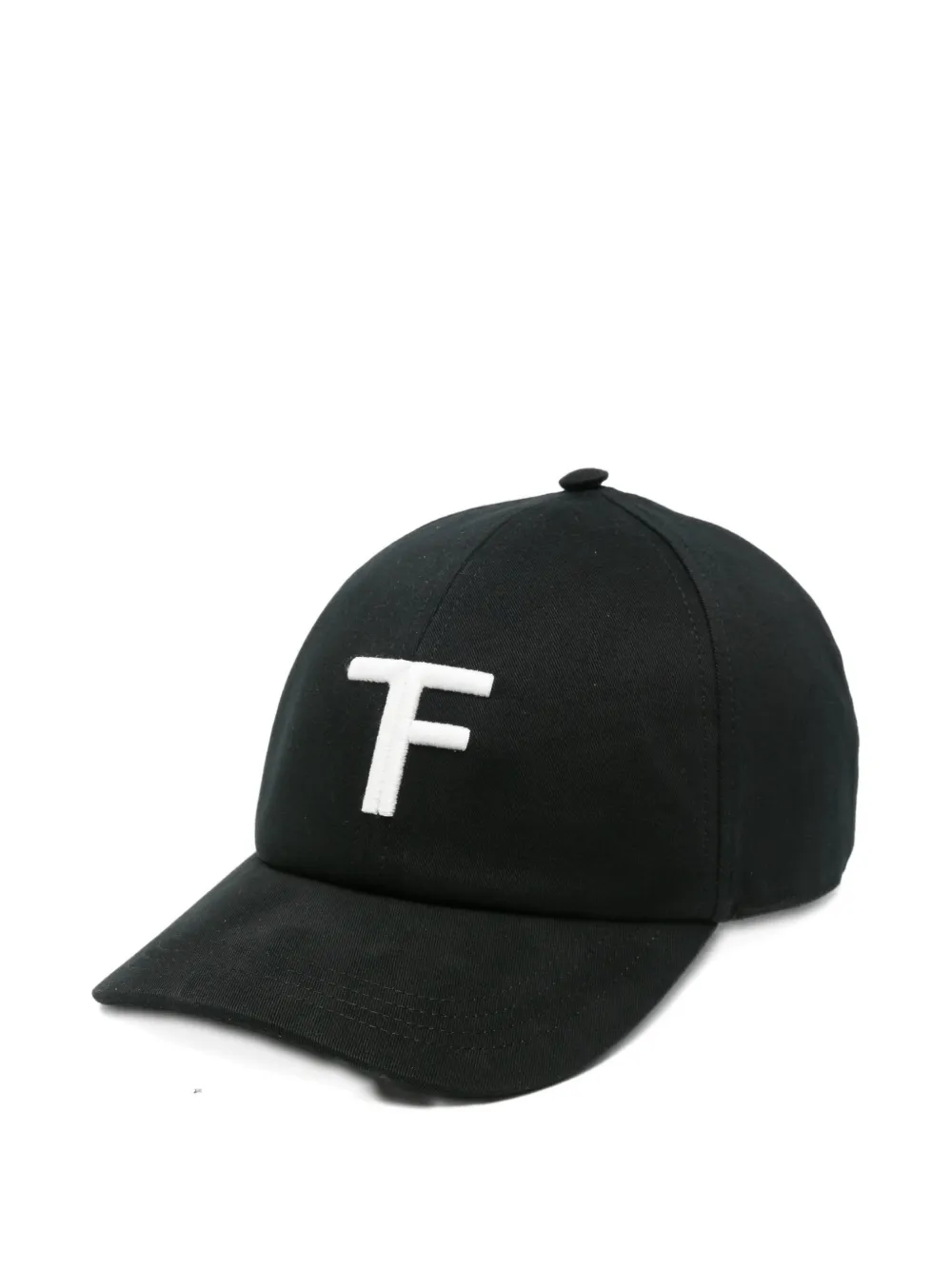 TOM FORD logo-embroidered baseball cap - Schwarz