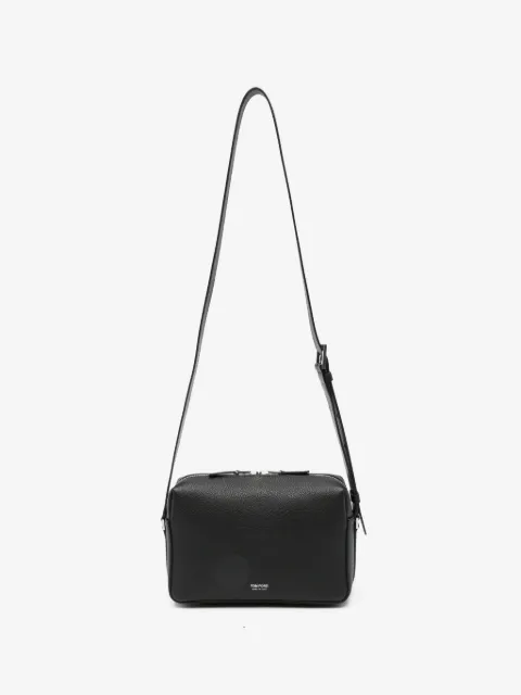 TOM FORD mochila tipo mensajero con sello del logo