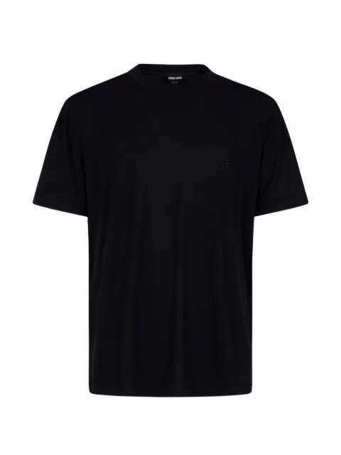 Giorgio Armani GA logo-embroidered T-shirt
