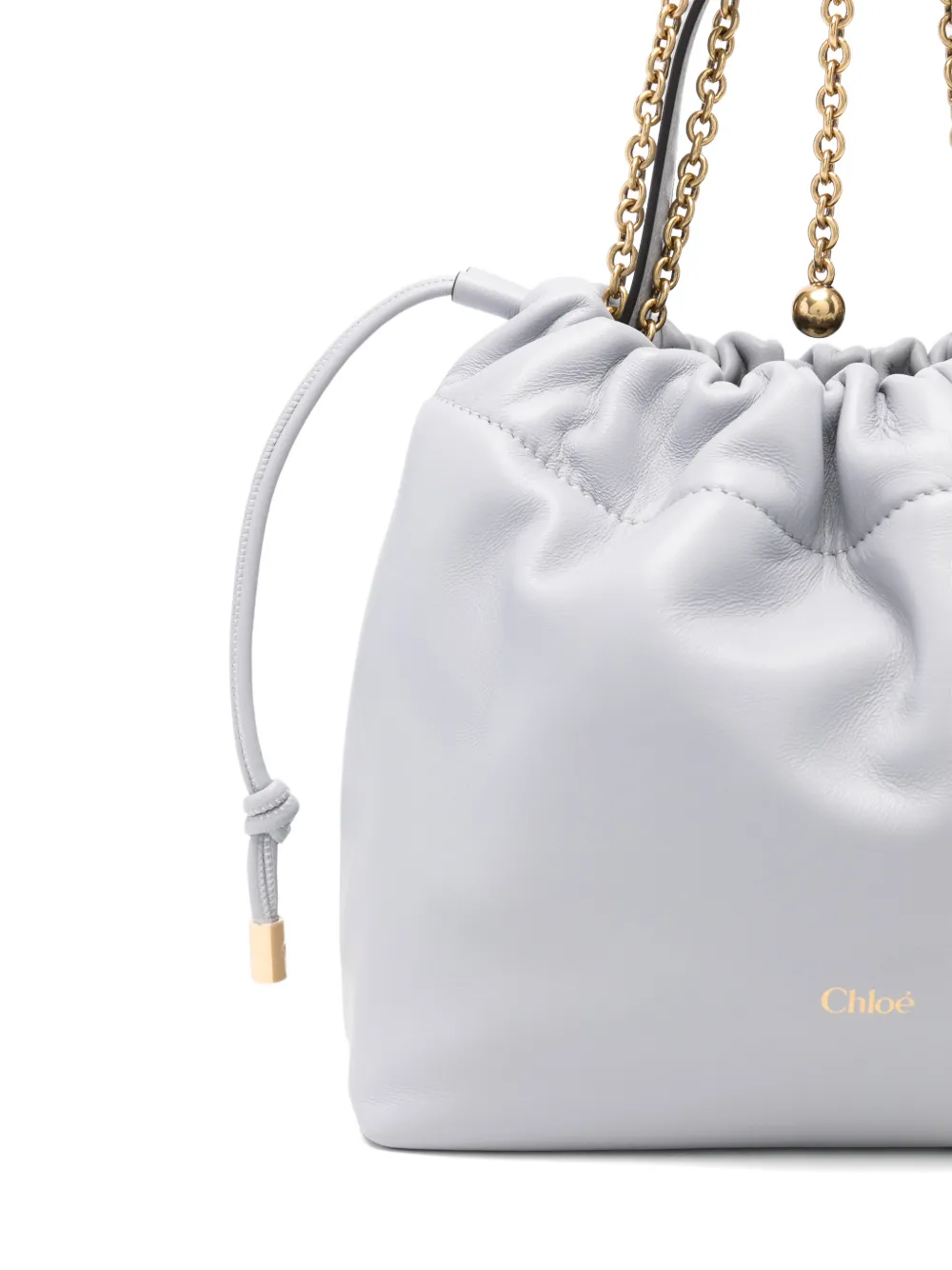 Chloé Shopper met trekkoord Grijs