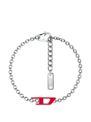 Diesel Dロゴ チェーンブレスレット | ゴールドトーン | FARFETCH JP