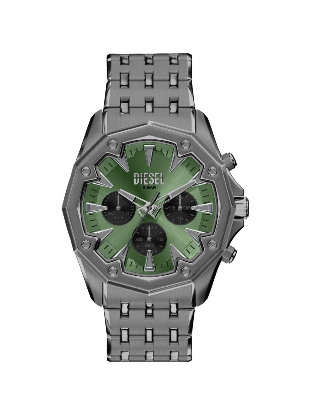 Diesel Stinger chronograph 46mm watch - Verde