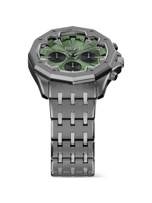 DIESEL 腕時計 本体 クロノグラフ カーキ Diesel Stinger クロノグラフ 46mm 腕時計 | グリーン | FARFETCH JP