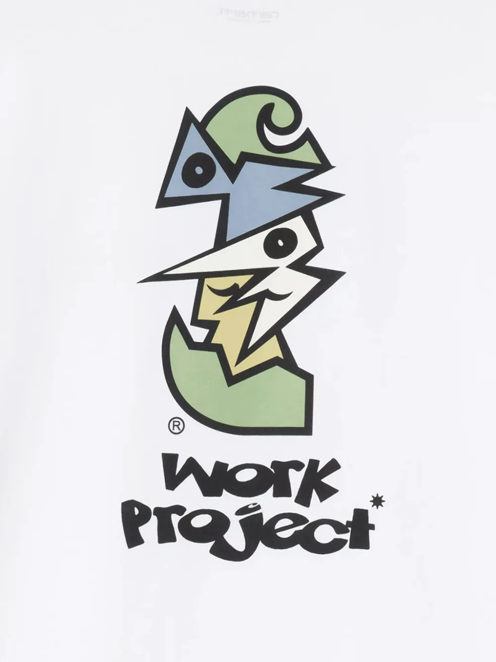 Carhartt WIP Cubist T-shirt met grafische print Wit