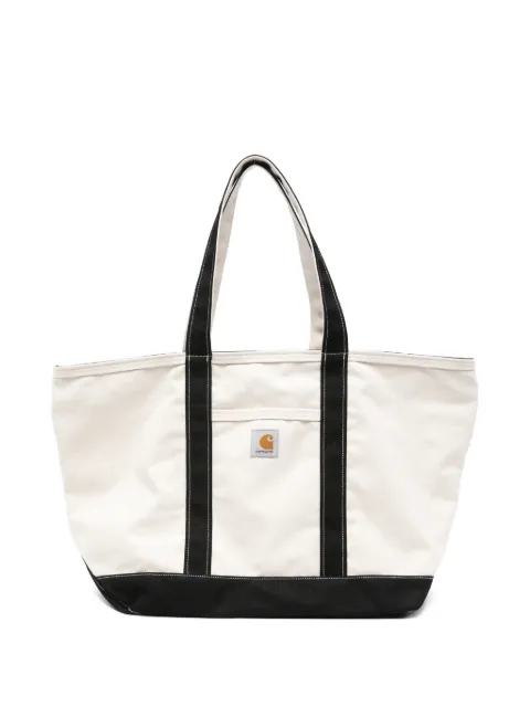 Carhartt WIP logo-patch cotton tote bag