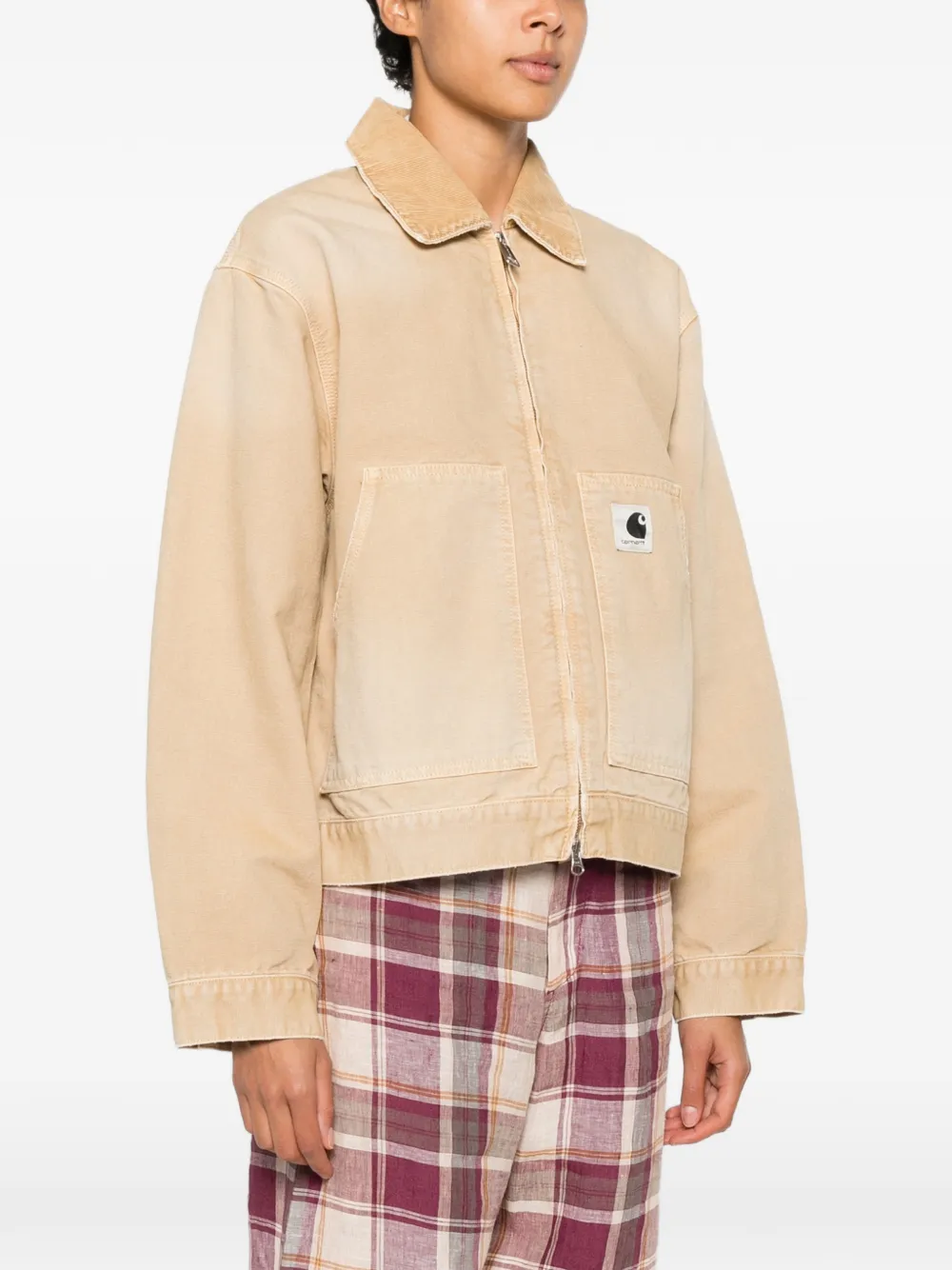Carhartt WIP Jack met rits Bruin