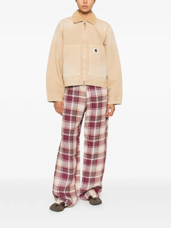Carhartt WIP Arcan ジップアップ ジャケット | ブラウン | FARFETCH JP