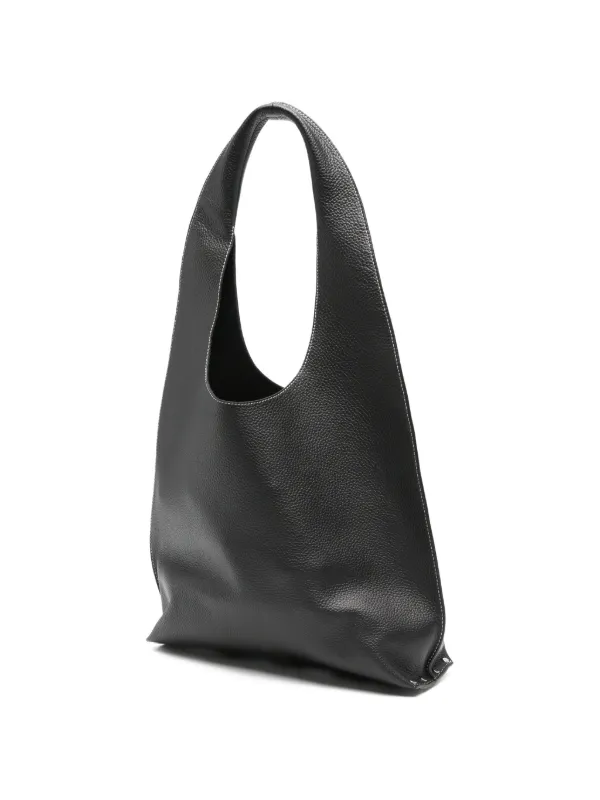 A.P.C. Le Neige レザーショルダーバッグ | ブラック | FARFETCH JP