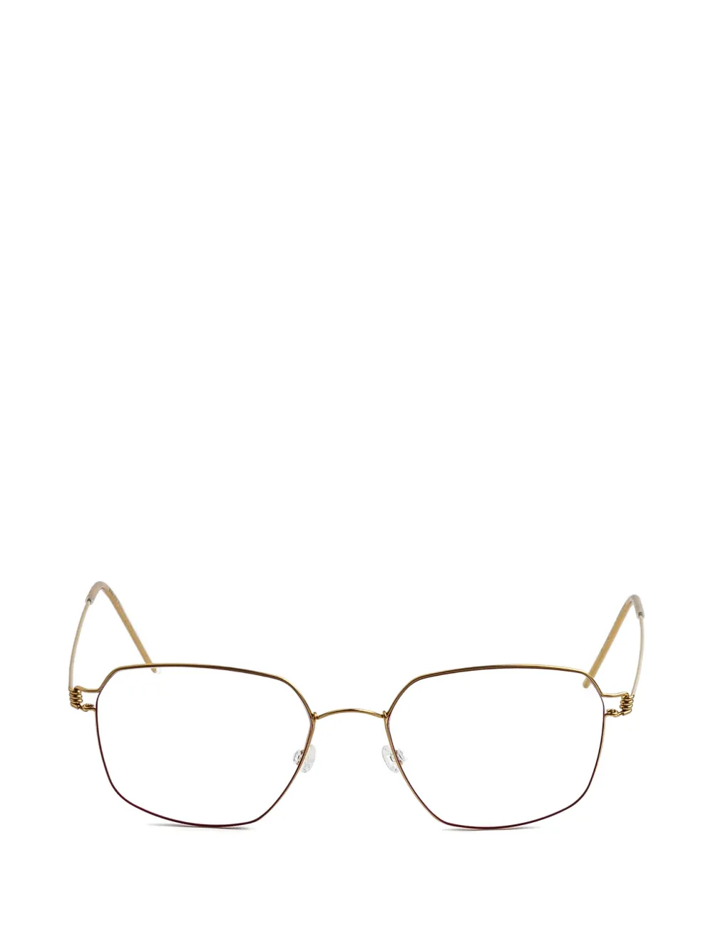 Lindberg Daniela Geometric-frame Glasses In Gold