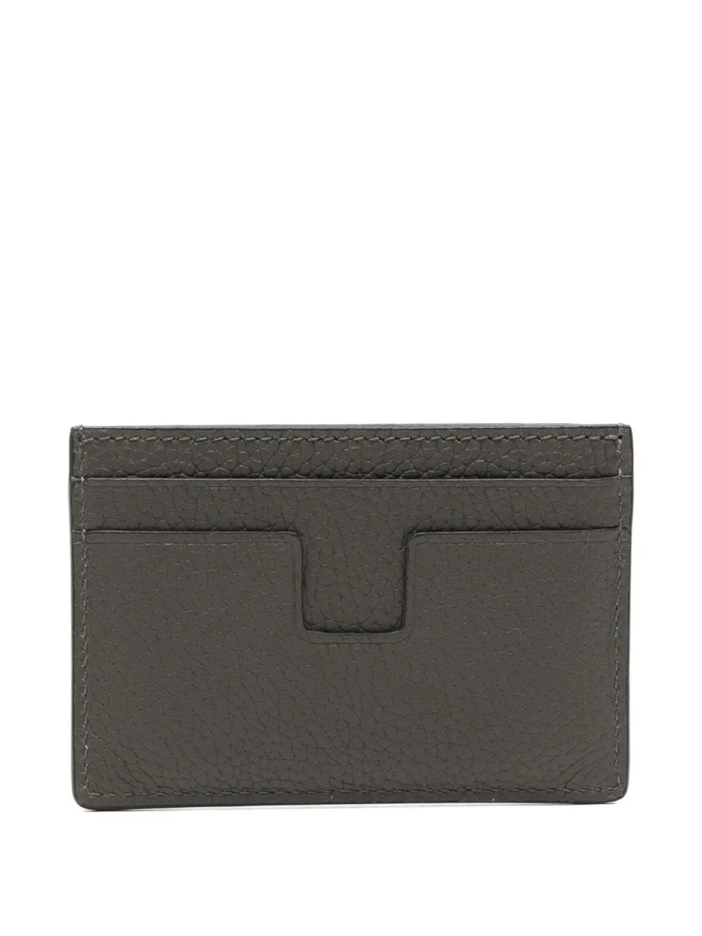 TOM FORD Leren portemonnee Grijs