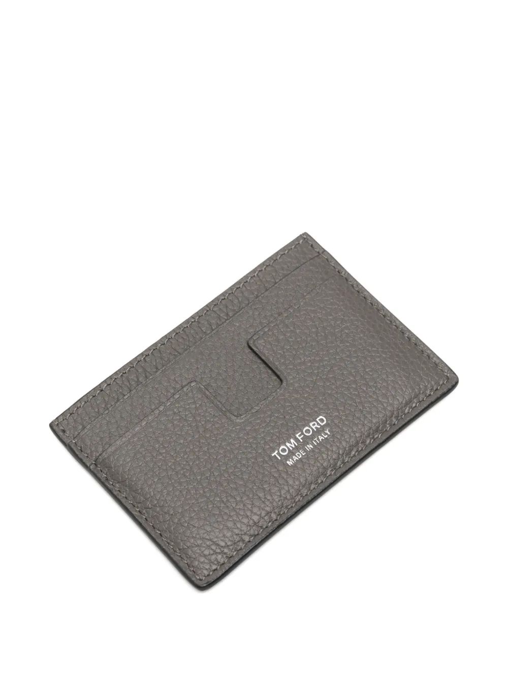 TOM FORD Leren portemonnee Grijs