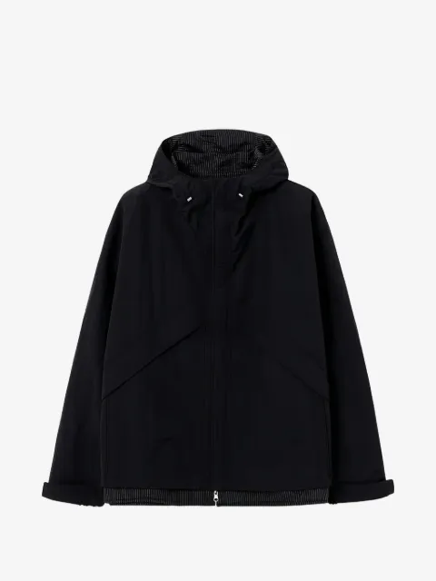 SOLID HOMME zip-up hooded jacket