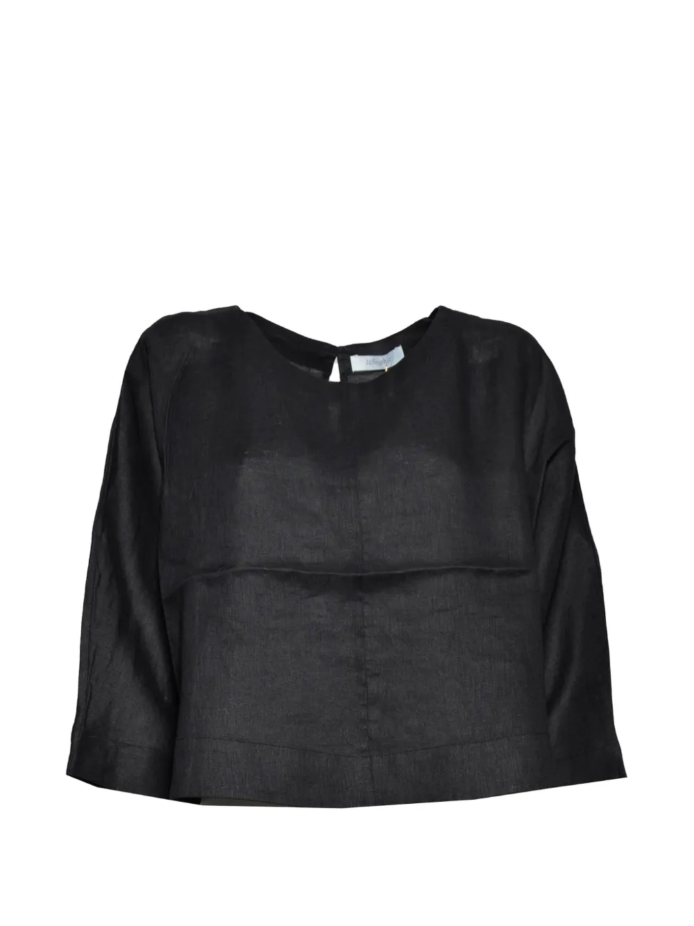 JcSophie Lenora button-fastening blouse - Nero