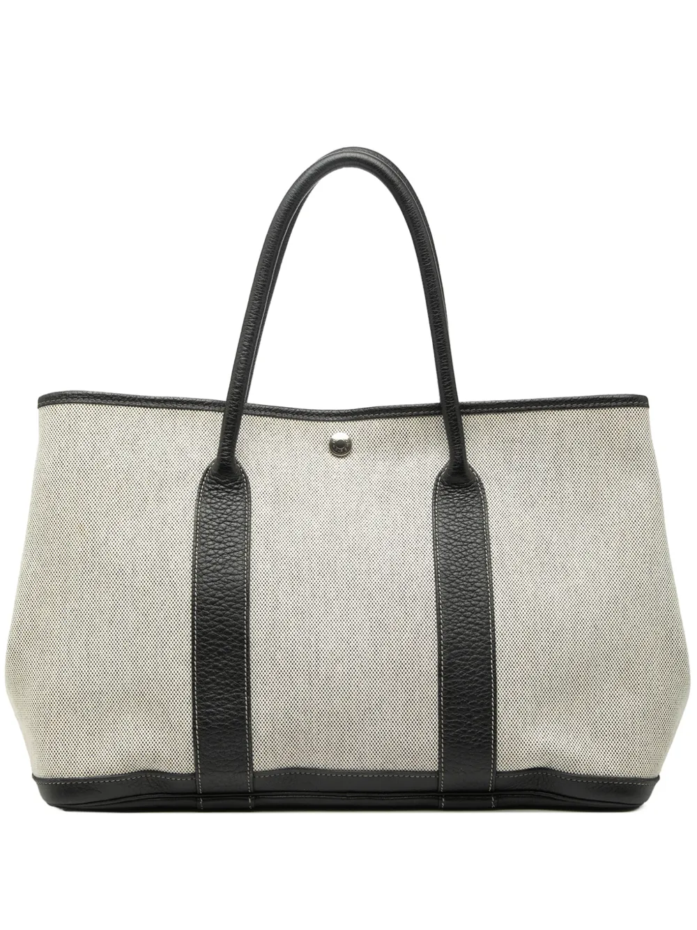 Hermès Pre-Owned 2004 Toile and Negonda Garden Party 36 tote bag - Nero