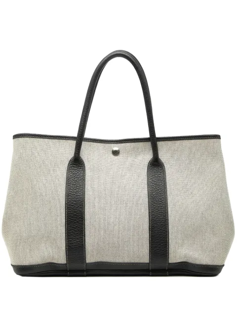 Hermès Pre-Owned 2004 Toile and Negonda Garden Party 36 tote bag