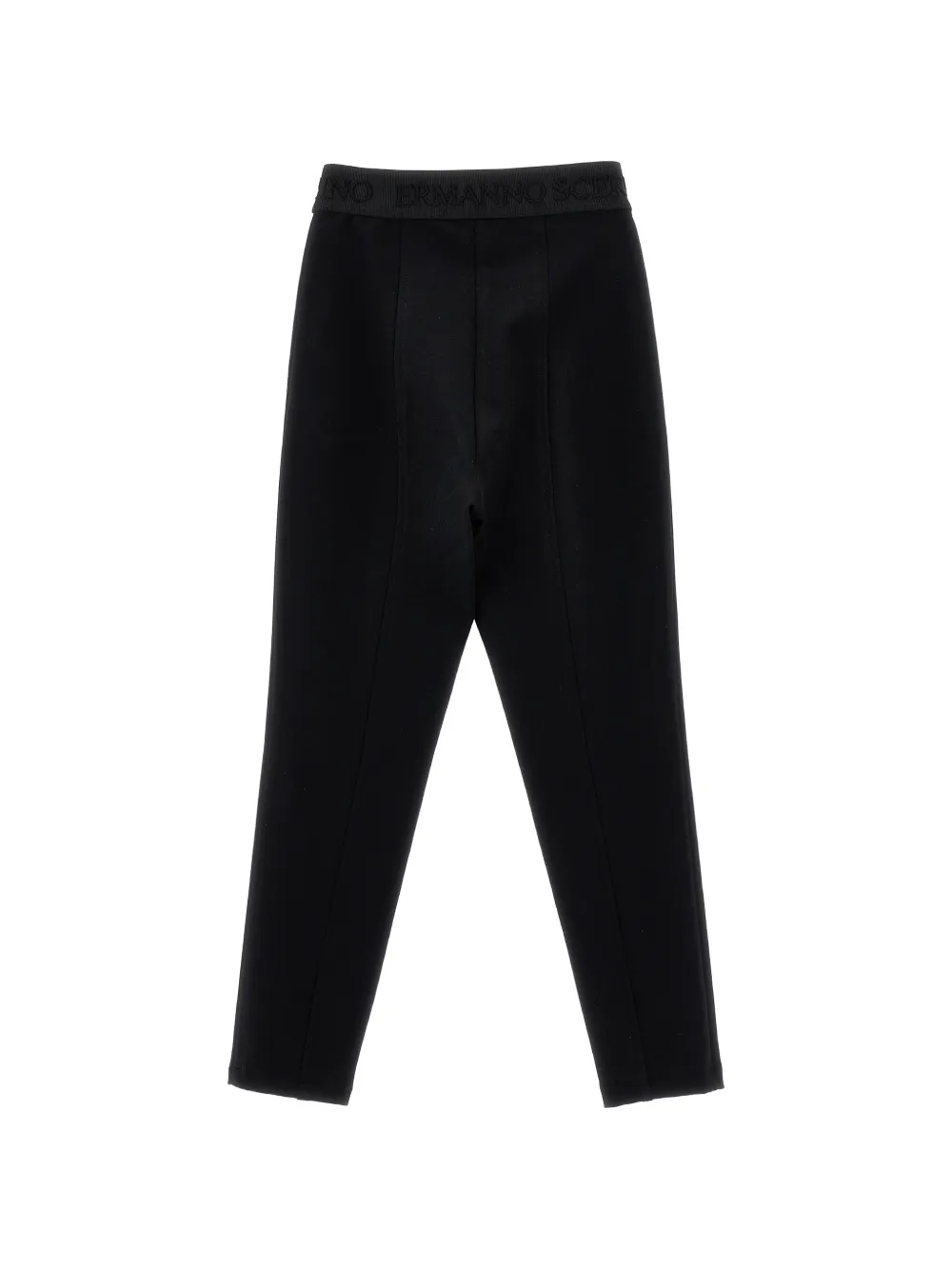 Ermanno Scervino Junior Legging met logoband Zwart