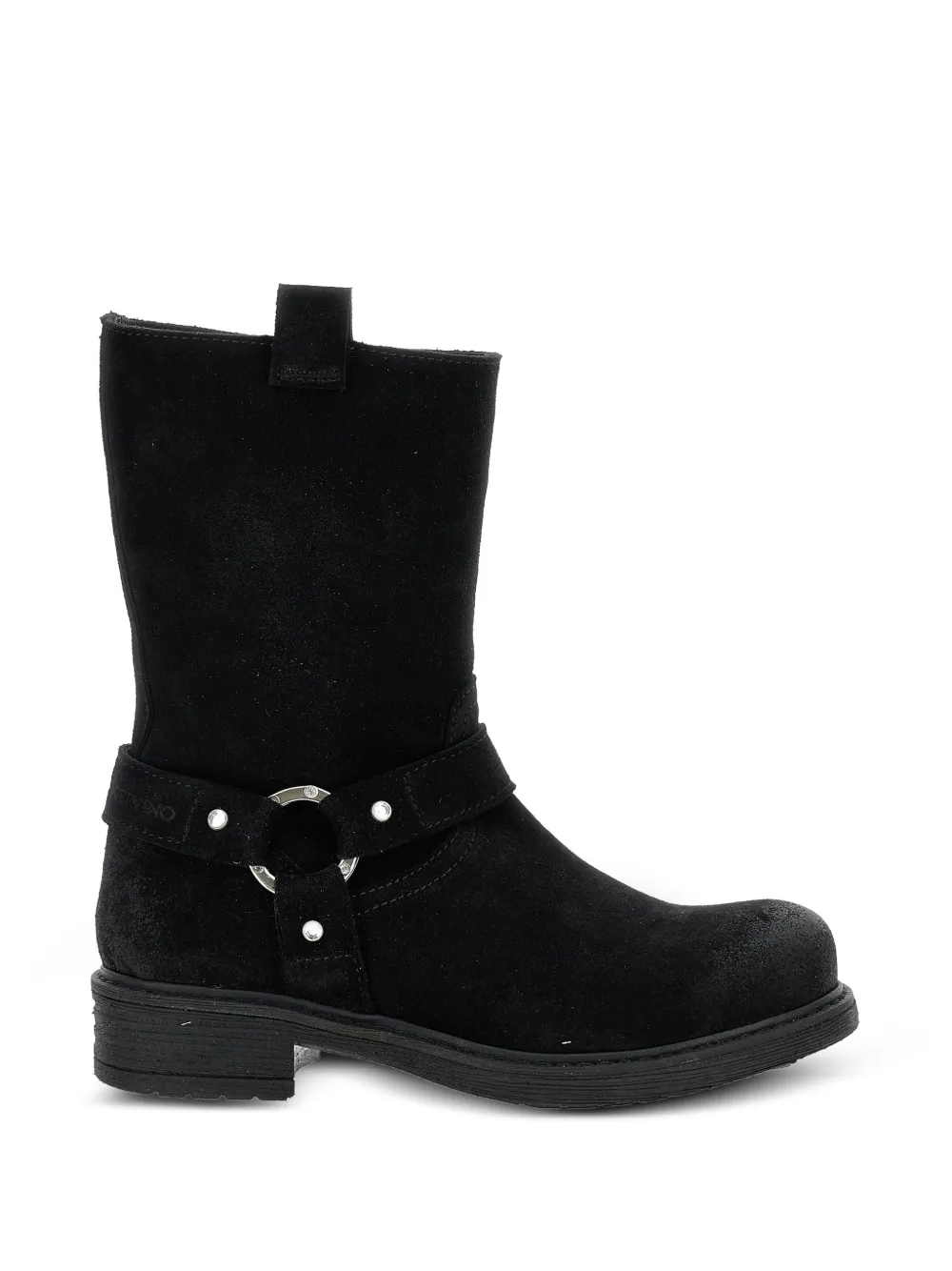 Ermanno Scervino Junior Laarzen met harnasdetail Zwart