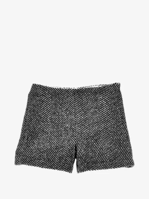 Ermanno Scervino Junior shorts con motivo pied de poule