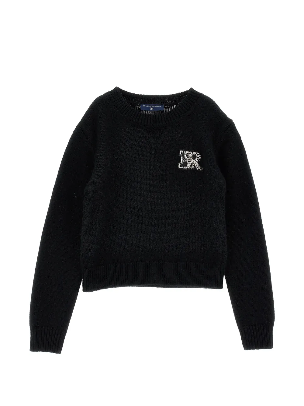 Ermanno Scervino Junior Maglione con decorazione - Nero