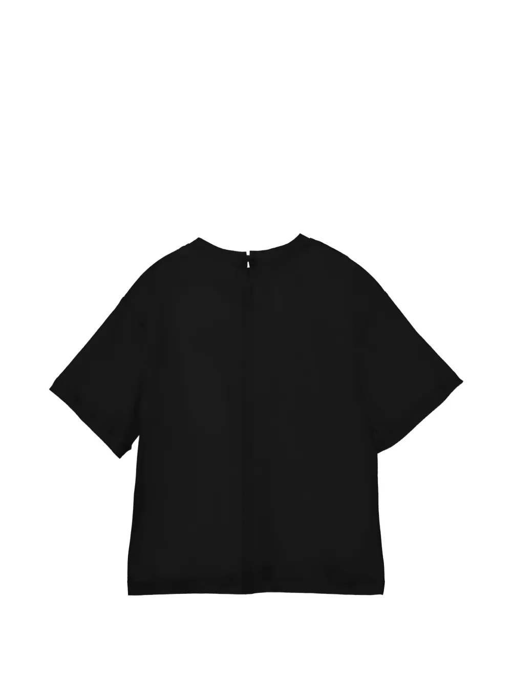 Ermanno Scervino Junior T-shirt met logopatch Zwart