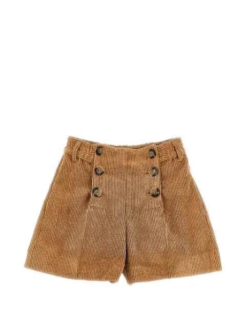 Ermanno Scervino Junior shorts con detalle de botones