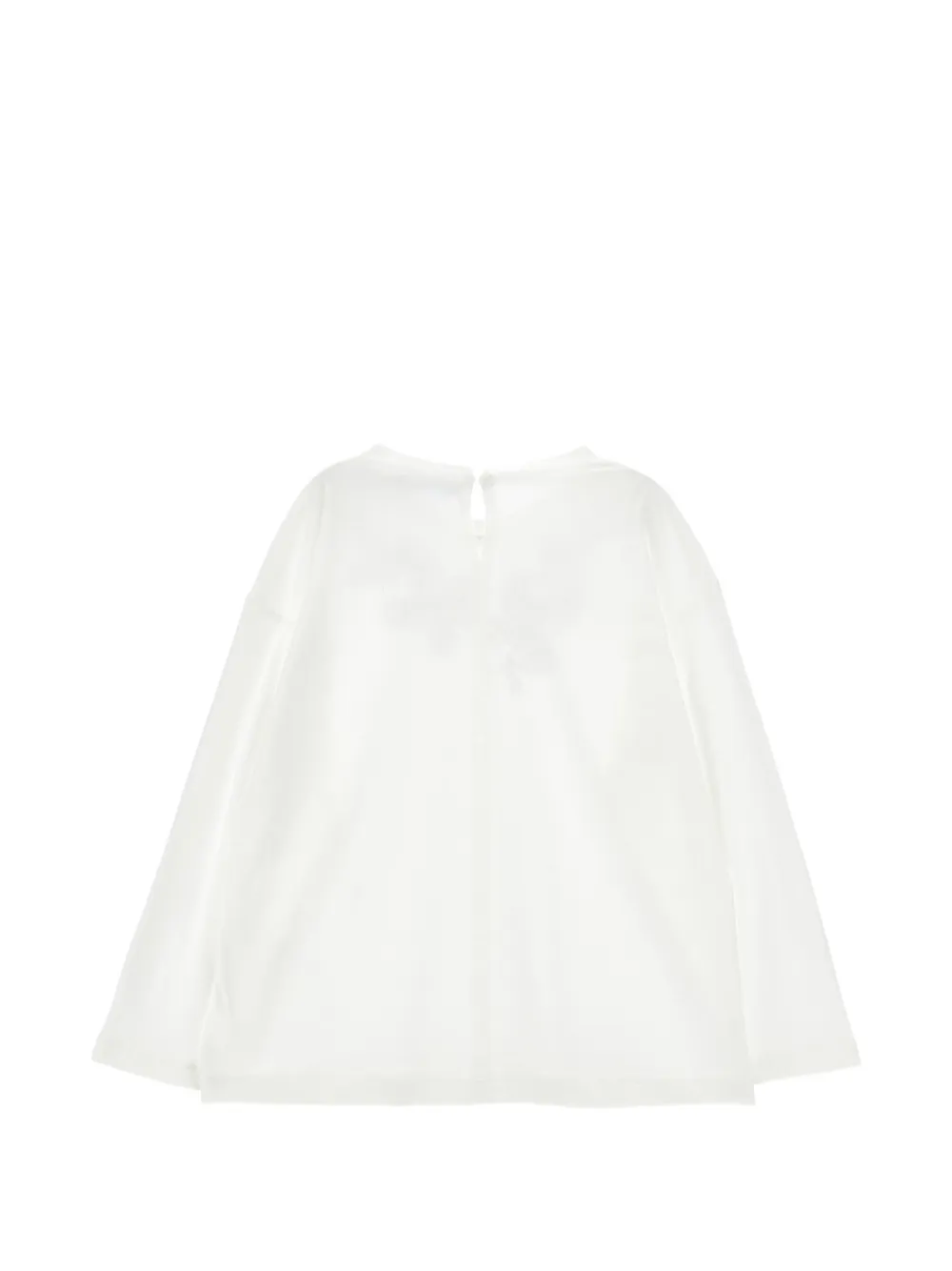 Ermanno Scervino Junior T-shirt met borduurwerk Wit