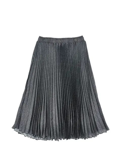 Ermanno Scervino Junior falda con motivo pied de poule