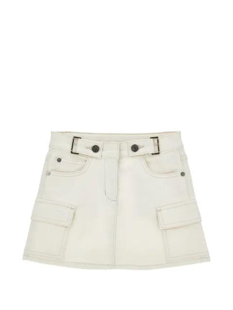 Ermanno Scervino Junior buckle-detail cargo skirt