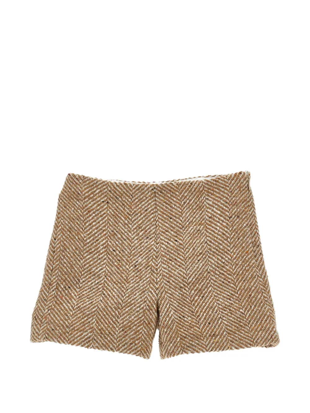 Ermanno Scervino Junior Shorts con motivo a spina di pesce - Toni neutri