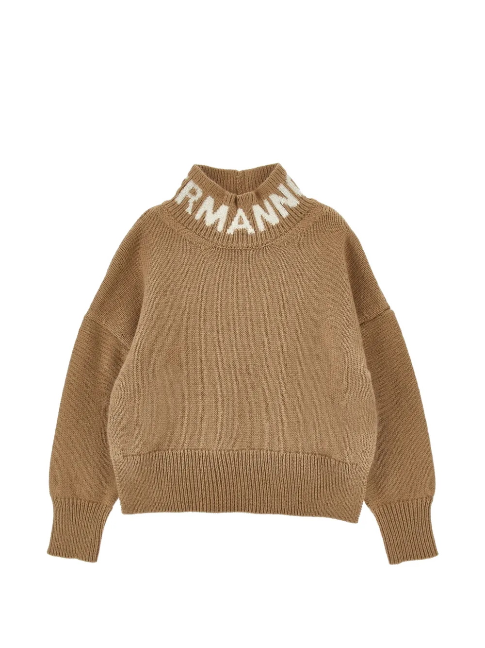 Ermanno Scervino Junior Maglione con scollo a V - Toni neutri