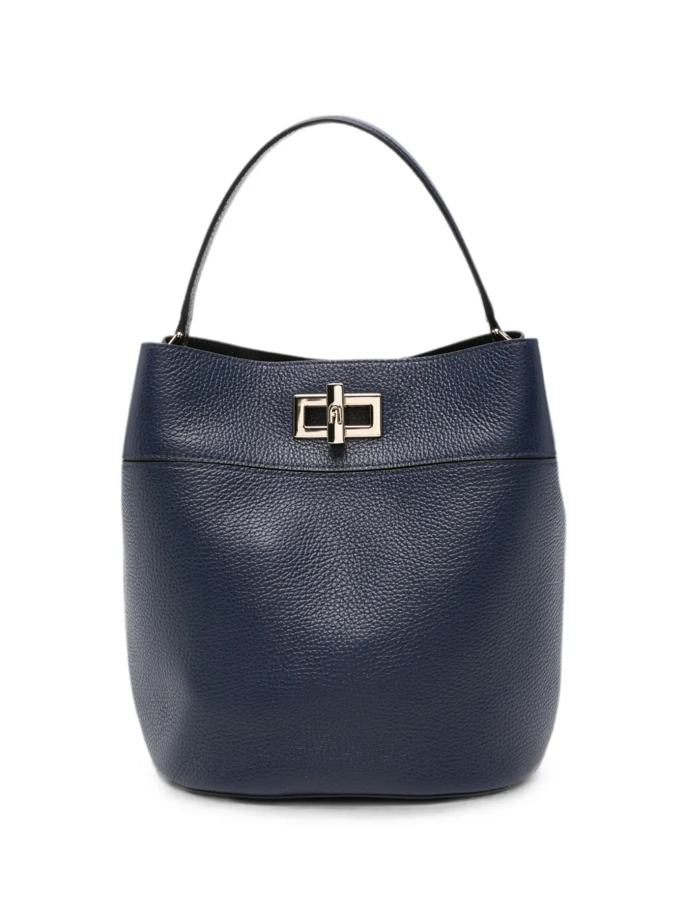 Furla Amelia twist-lock bucket bag - Blu