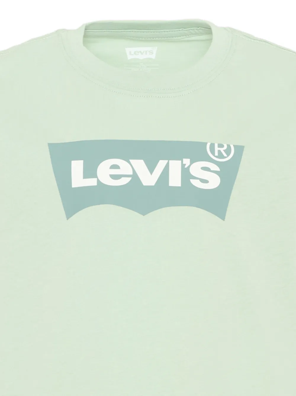 Levi's Kids T-shirt met logoprint Groen