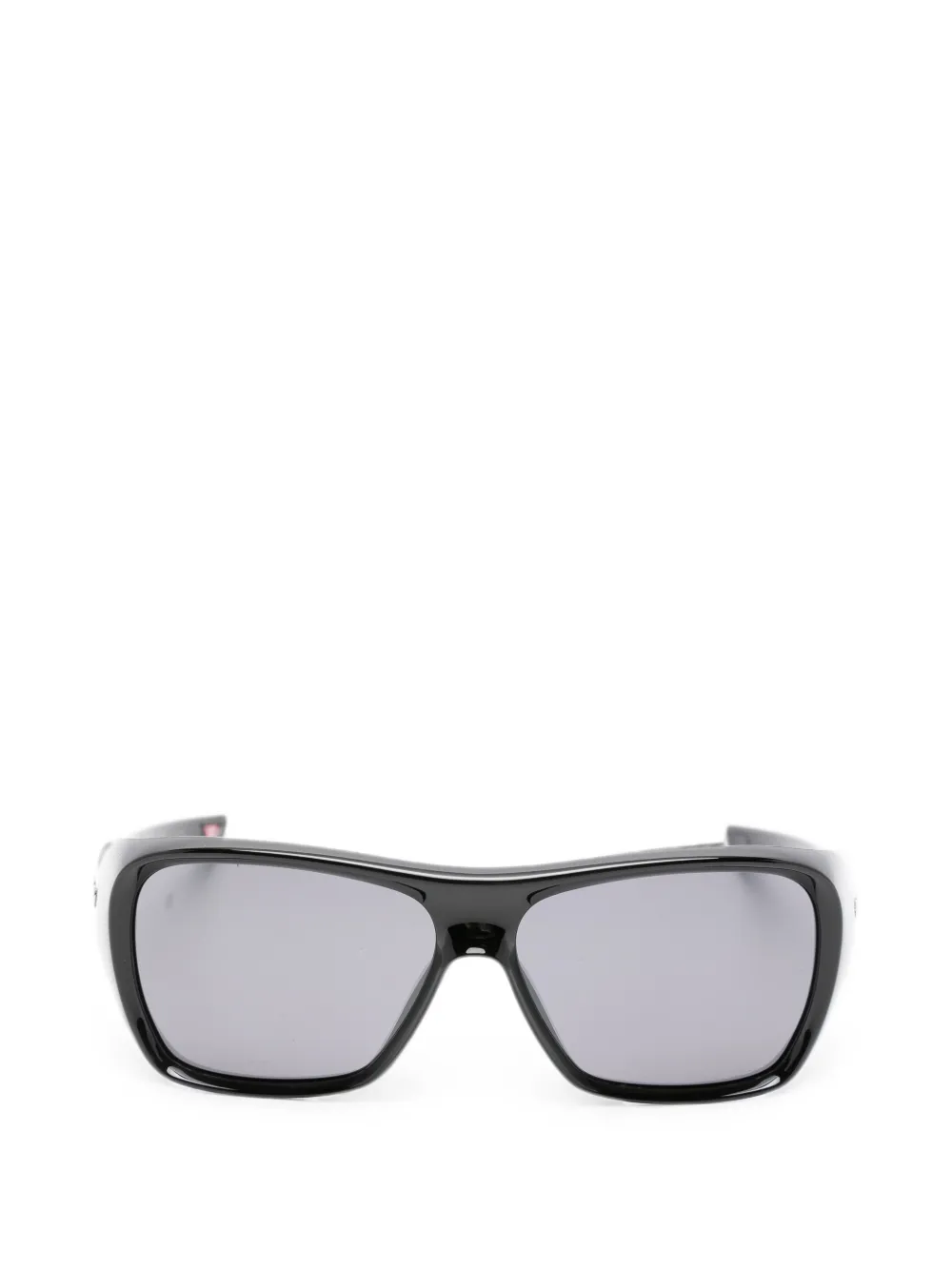 Oakley Occhiali da sole squadrati con logo - Nero