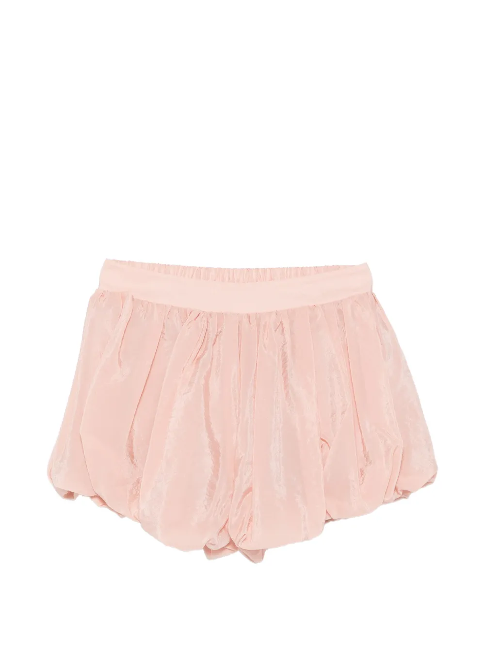 The Frankie Shop Alina balloon gathered shorts - Rosa