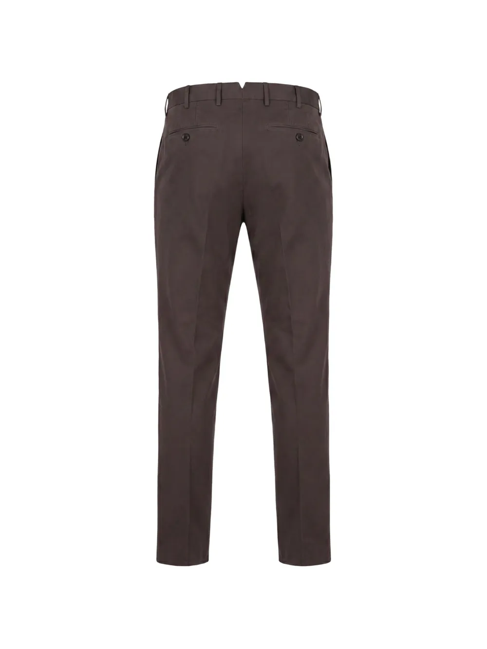 Brunello Cucinelli Katoenen straight broek Bruin