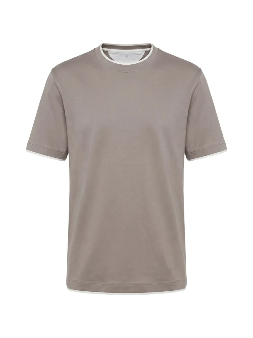 Brunello Cucinelli layered-effect T-shirt - Grau